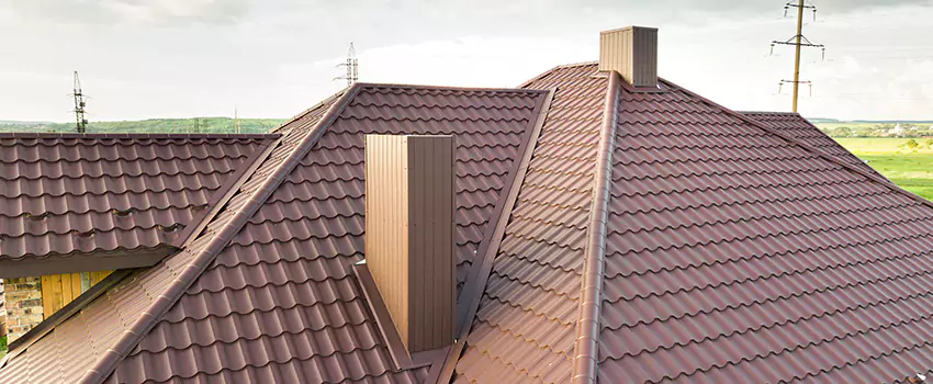 Residential Chimney Flashing Restoration in North Tustin, CA