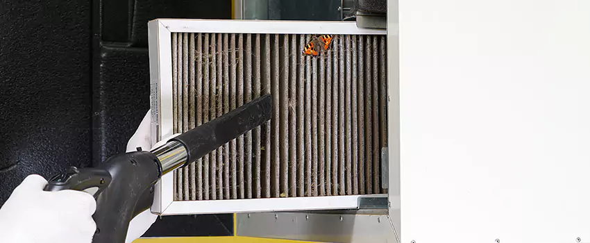 Clogged Air Duct Cleaning Process in North Tustin, CA