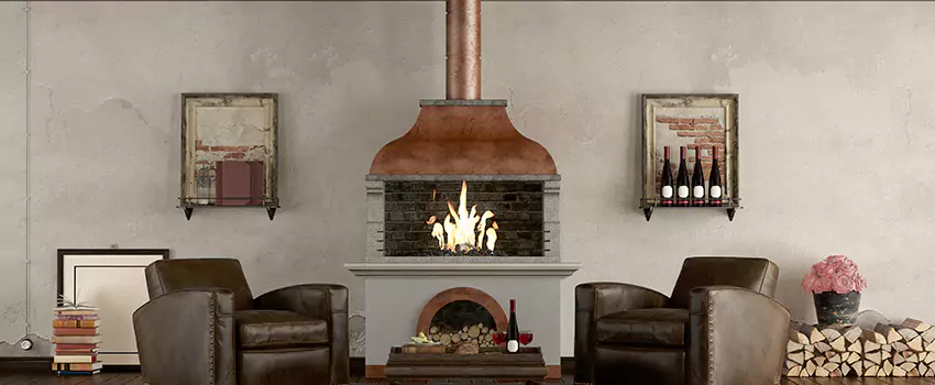 Thelin Hearth Products Providence Pellet Insert Fireplace Installation in North Tustin, CA