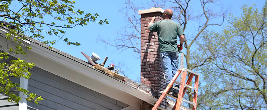 Vinyl and PVC Chimney Flashing Installation in North Tustin, CA