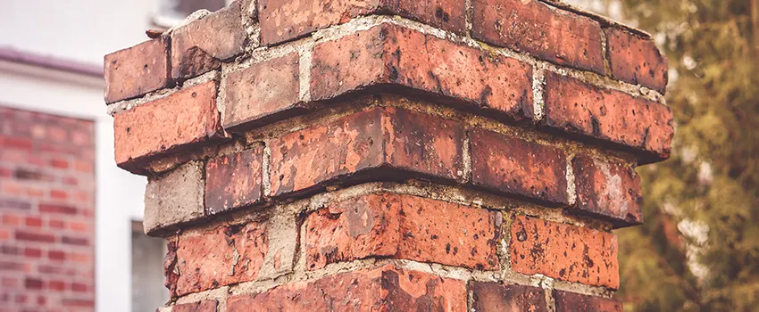 Cracked Chimney Bricks Repair Cost in North Tustin, California