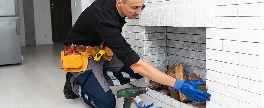 Fireplace Damaged Damper Frame Repair Services in North Tustin, California