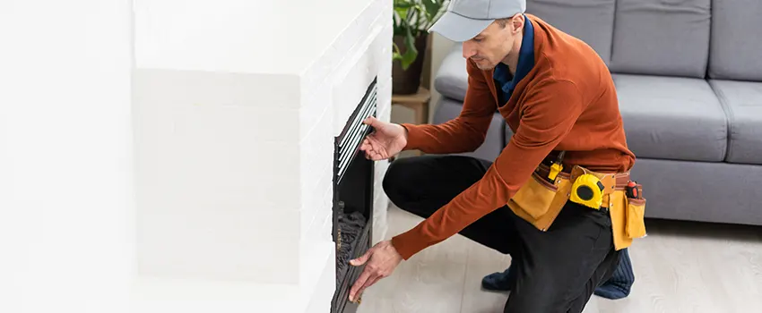 Cost of Fireplace Door Installation Service in North Tustin, California