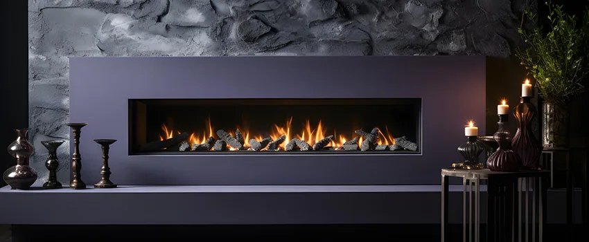 Ember Bed for Ventless Gas Fireplace in North Tustin, CA